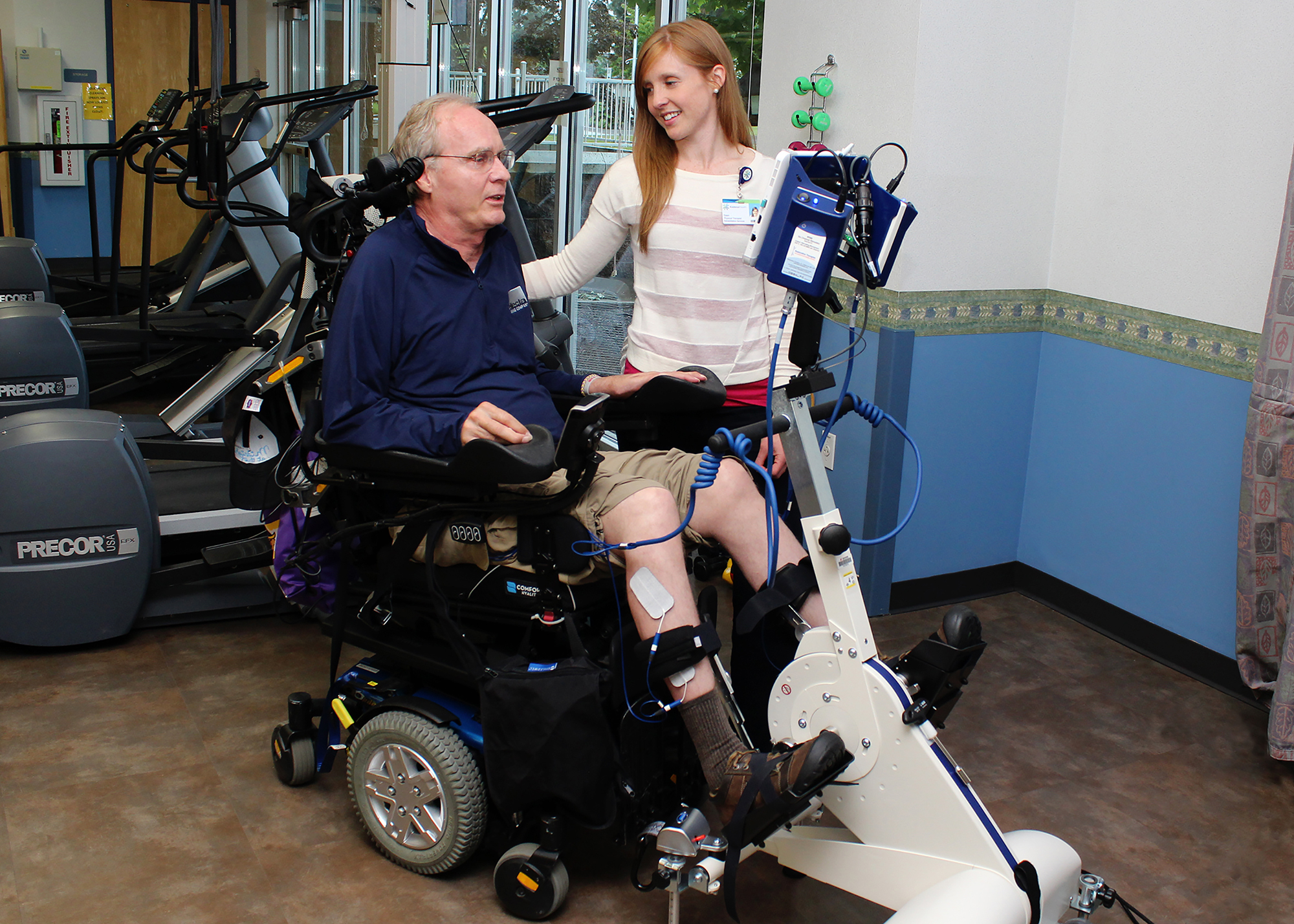 Pedaling Power |Rehabilitation Services Receives New Bike for Patients