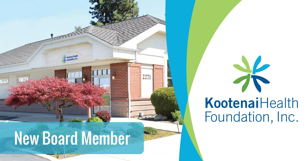 Sue Thilo and Darin Hayes join Kootenai Health Foundation