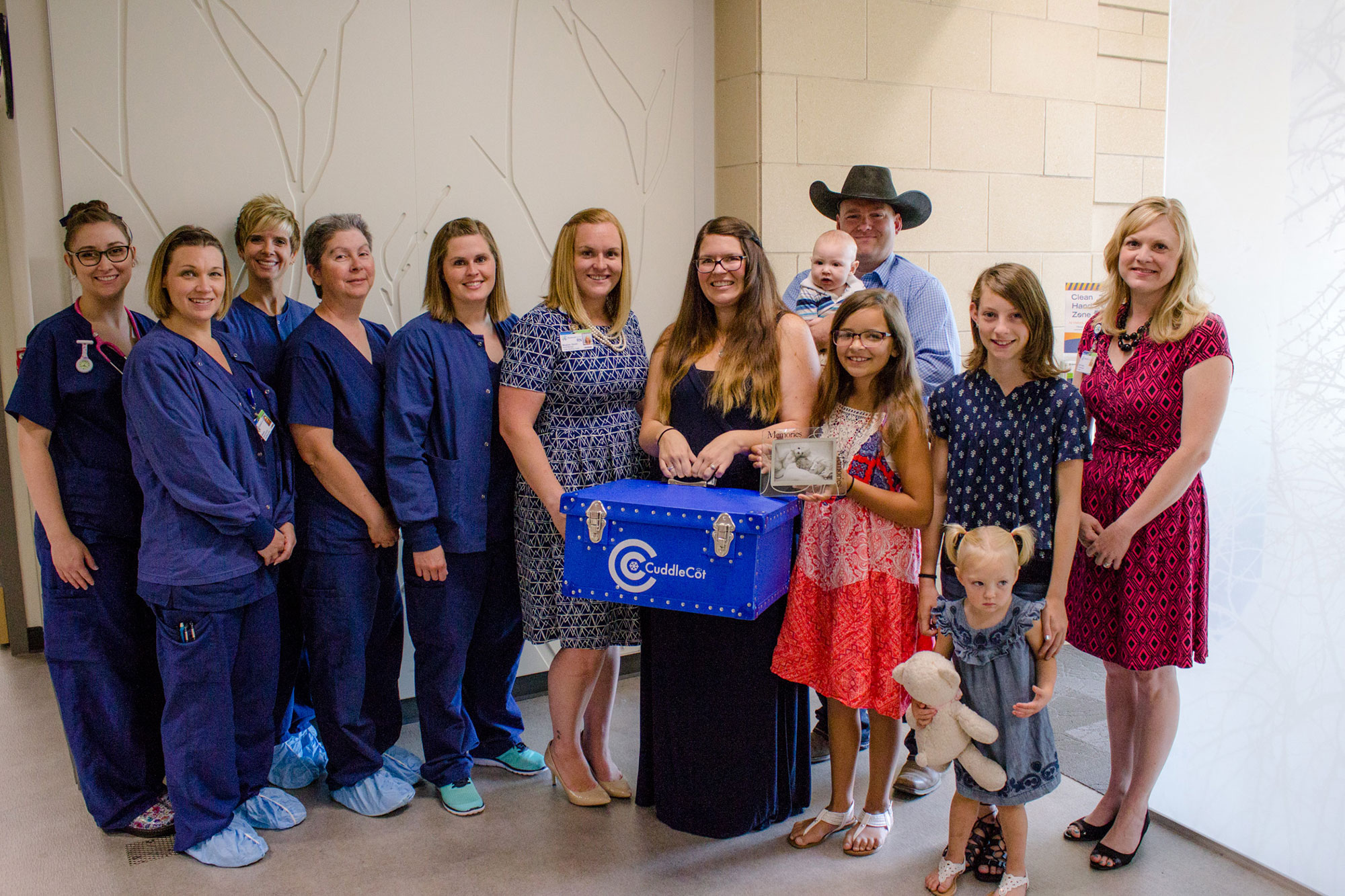 Staples Family donates Cuddle Cot to Kootenai Health Family Birth Center