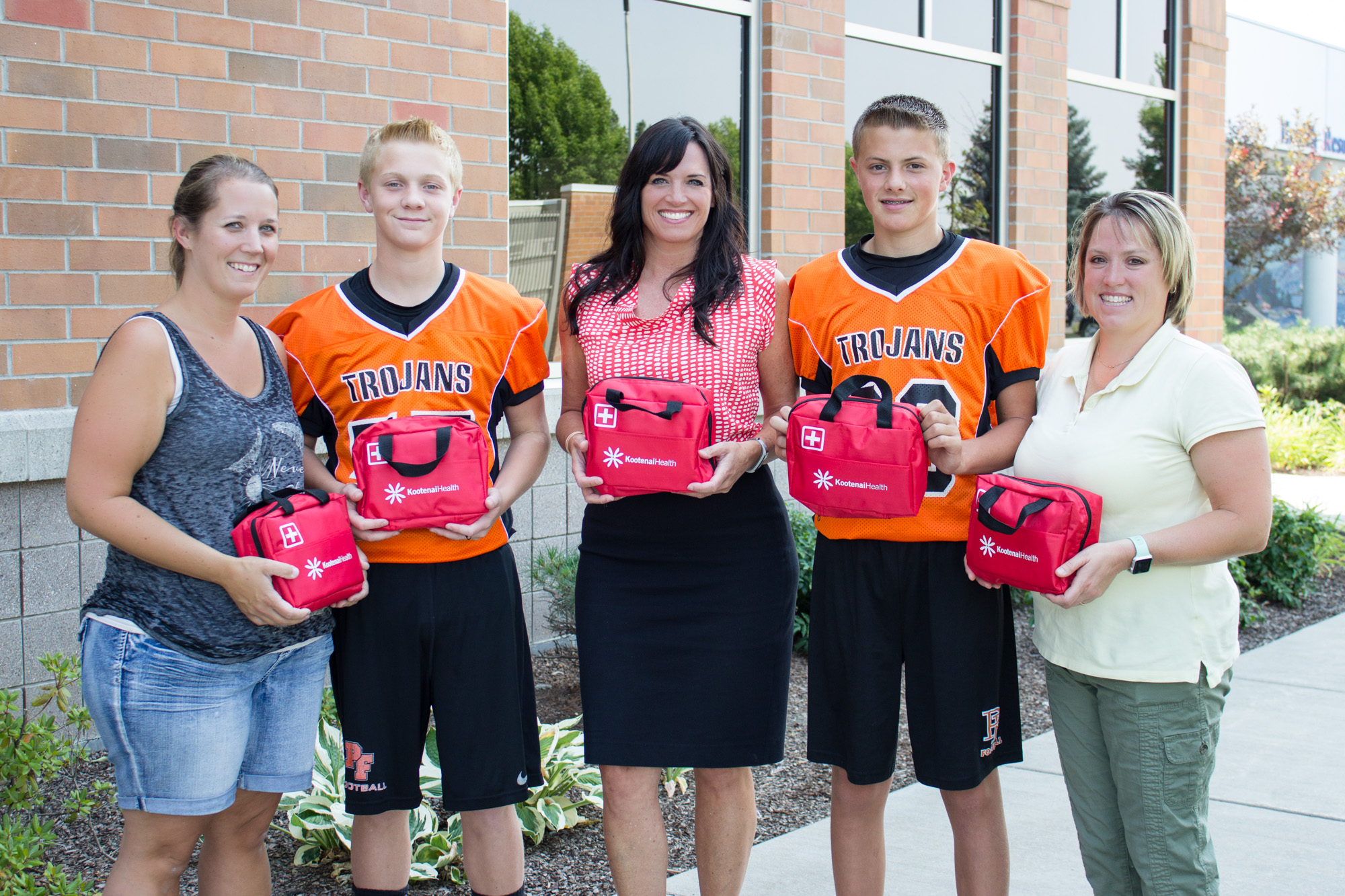 Kootenai Health donates first aid kits to Post Falls Junior Tackle