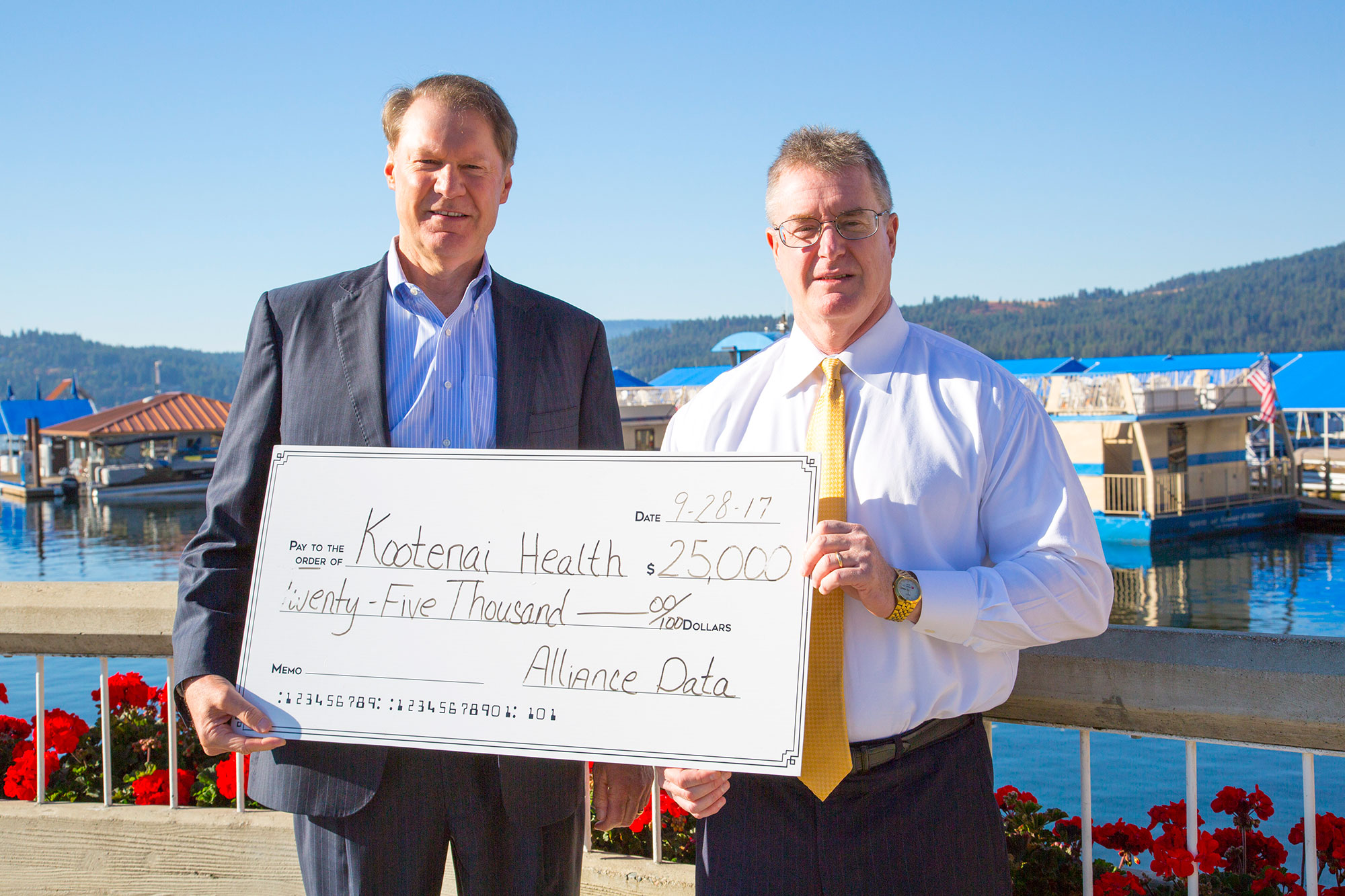 Alliance Data gifts $25,000 to benefit Kootenai Health’s Pediatric Rehabilitation Services