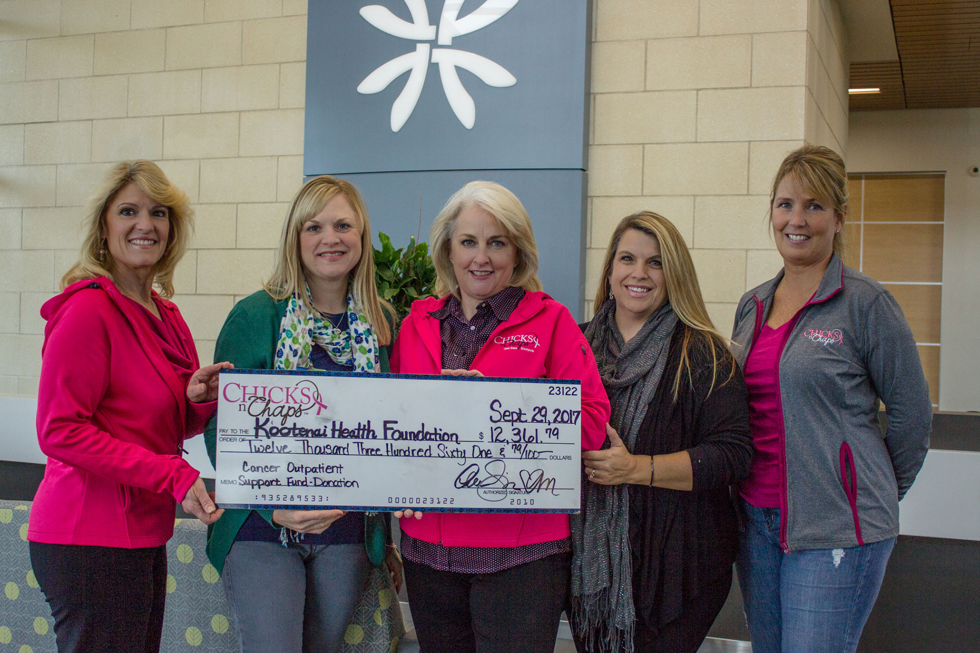 Chicks n’ Chaps donates to Cancer Patient Support Fund