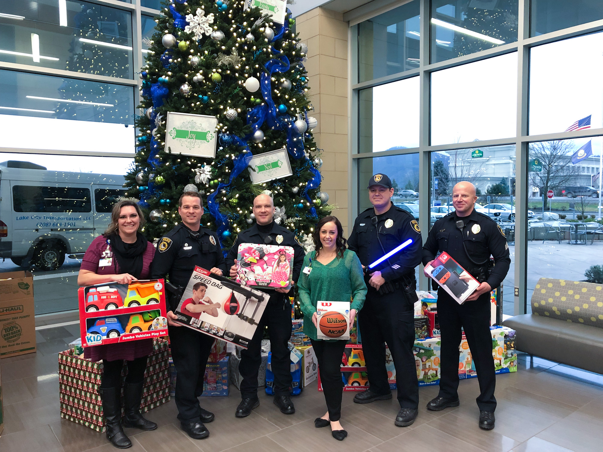 Coeur d’Alene Police Department Donates Toys