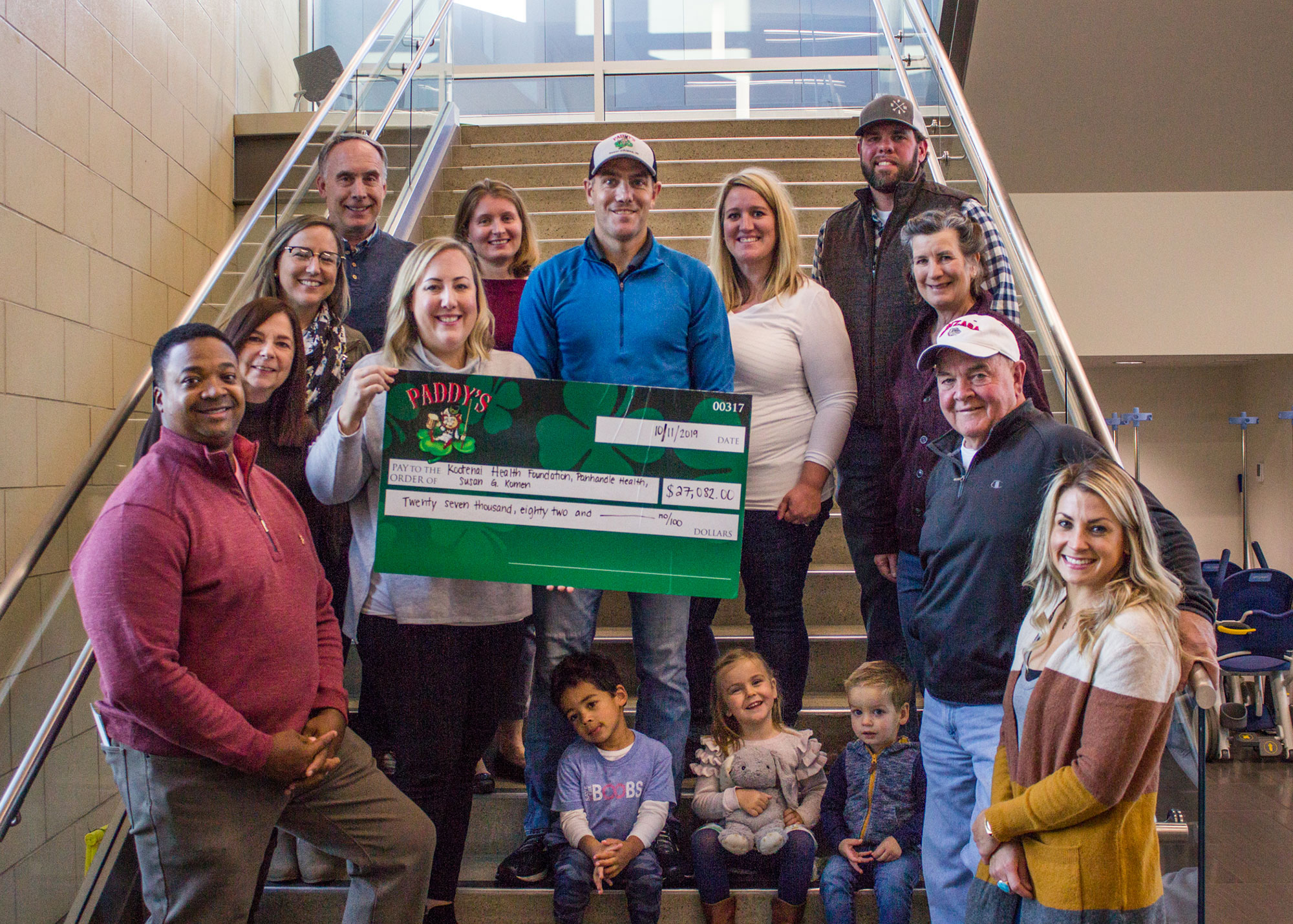 Carper Community Foundations donates to Kootenai Health Foundation Cancer Patient Support Fund