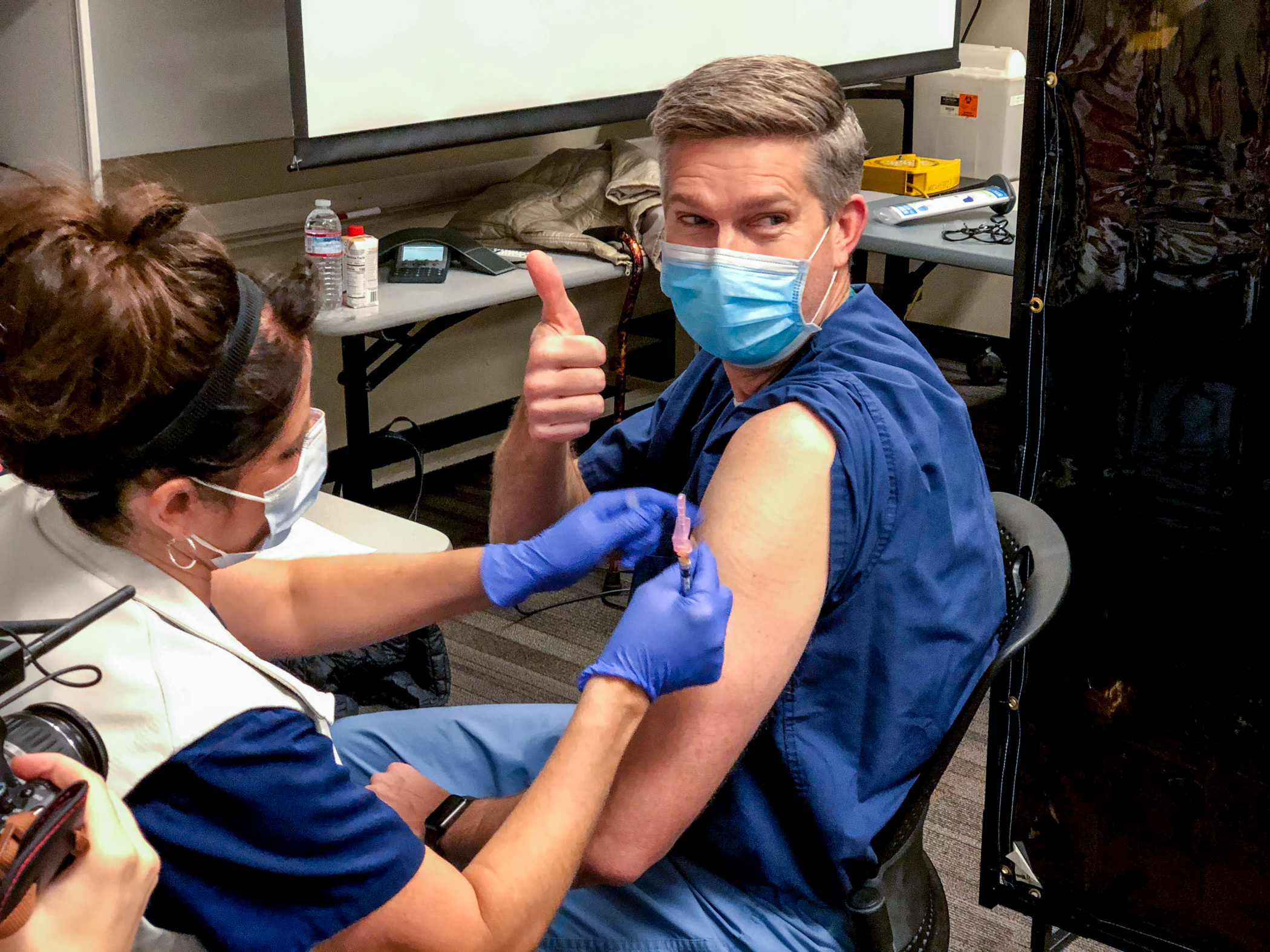 COVID-19 vaccine administration begins at Kootenai Health