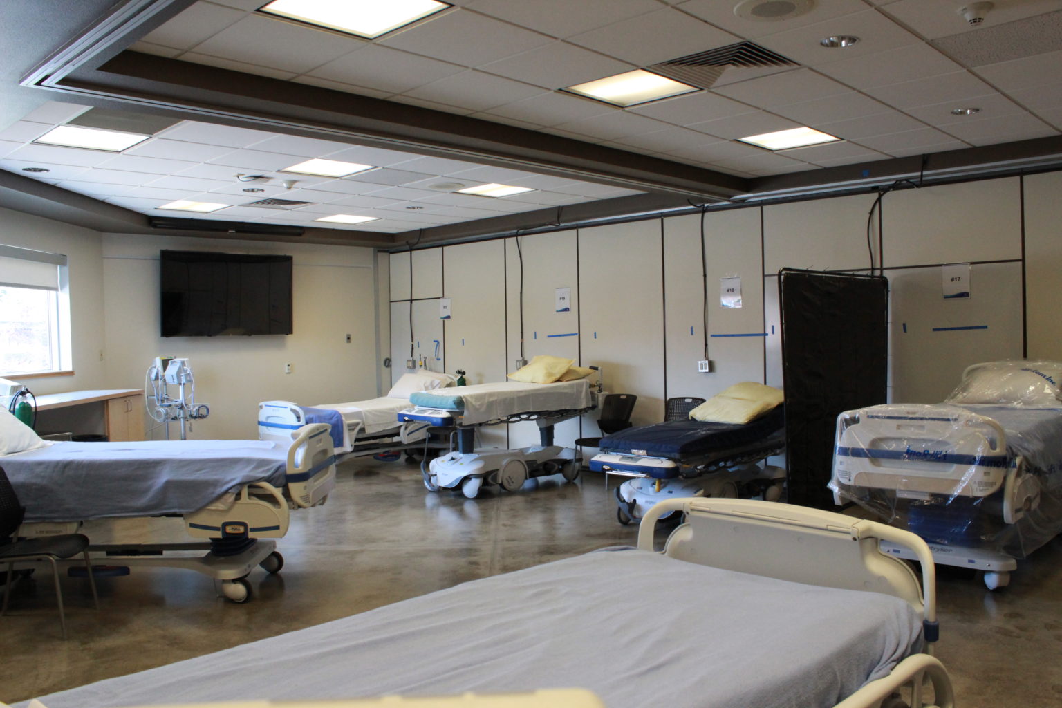 Kootenai Health Converts Classroom into Patient Care Unit
