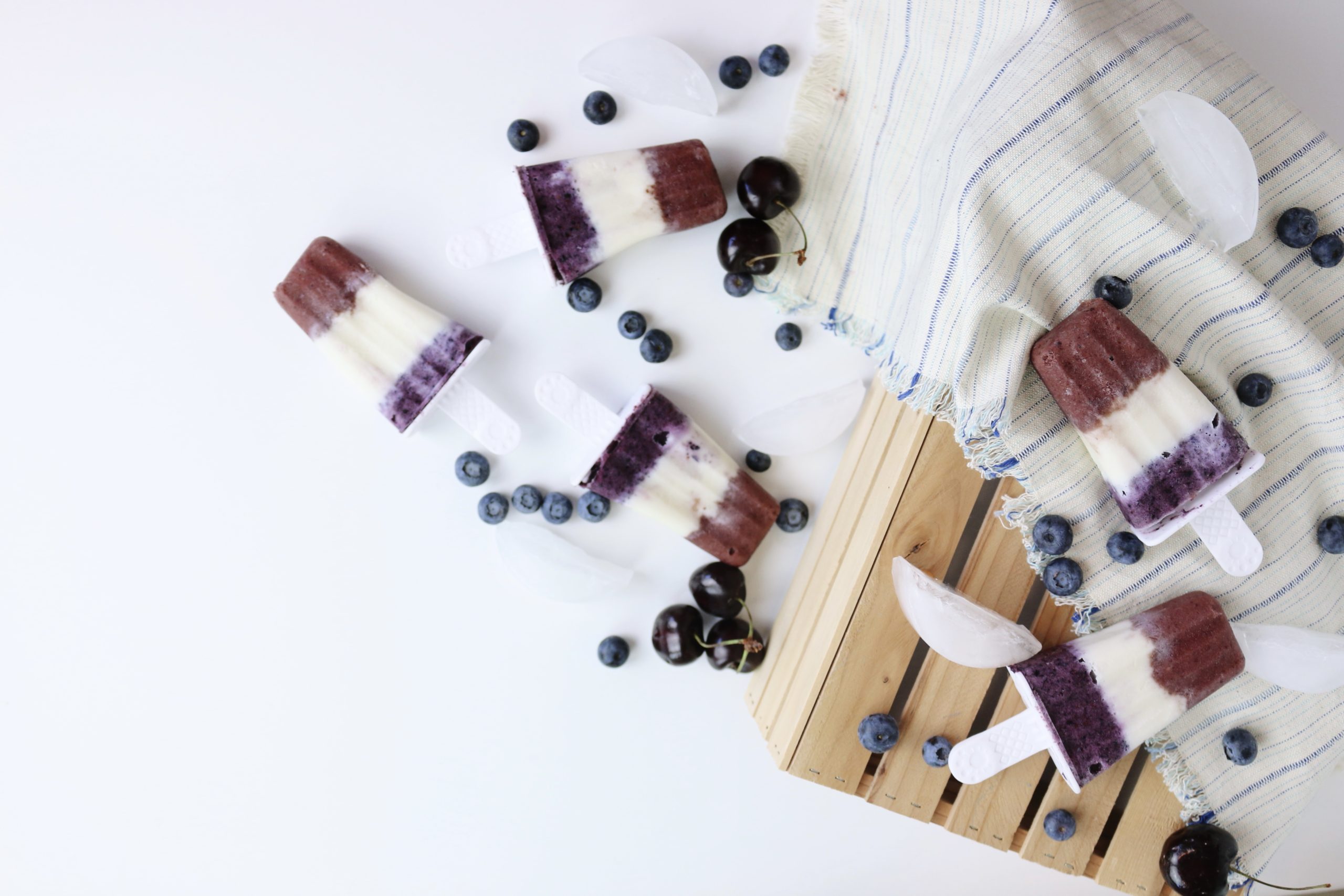 The Perfect 4th of July Treat: Red, White, and Blue Popsicles