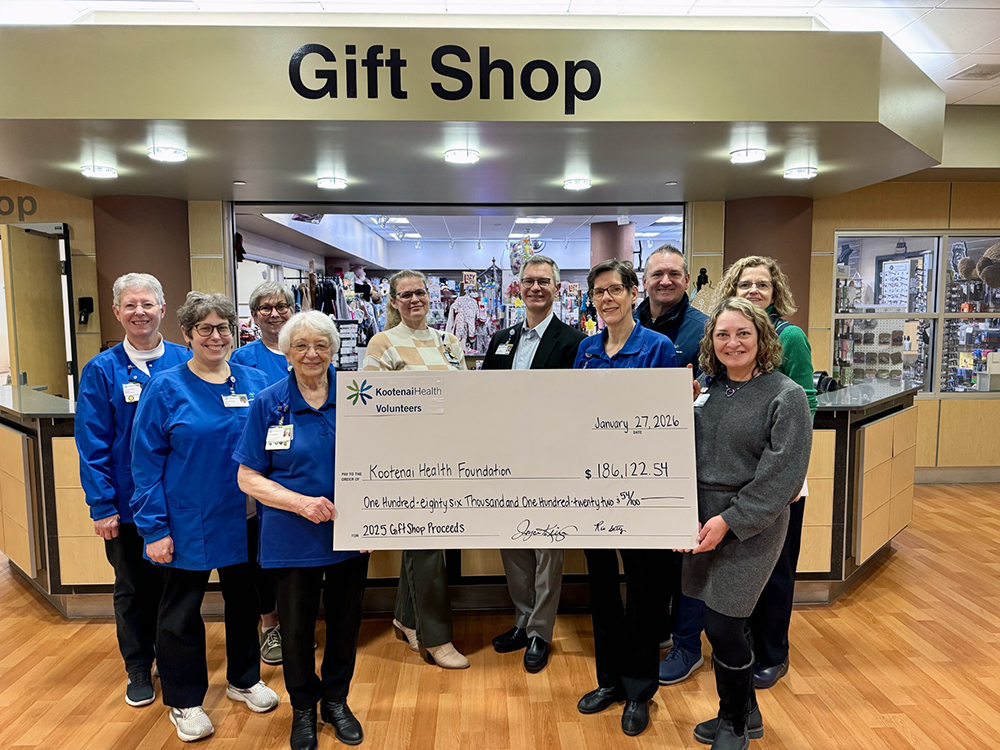 Kootenai Health Gift Shop Donates More Than $185,000